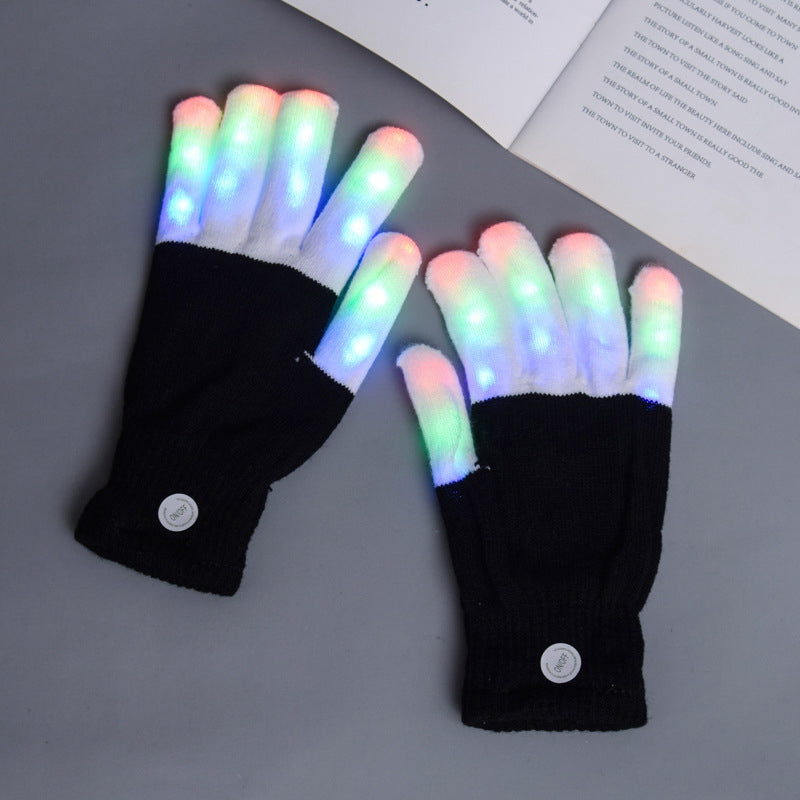 LED Fingertip Light Gloves