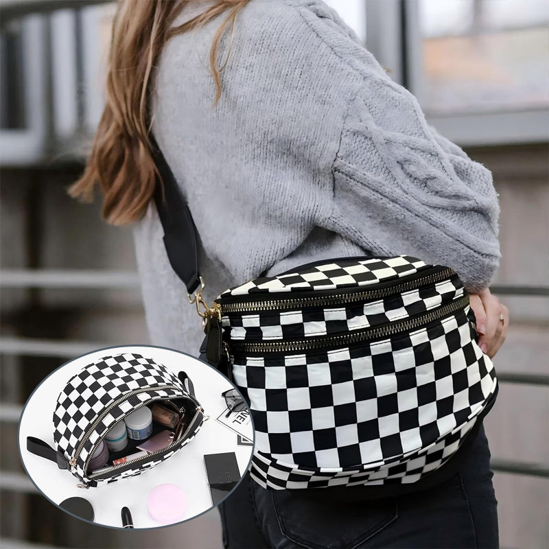 Fashionable and versatile Oxford cloth shell bag