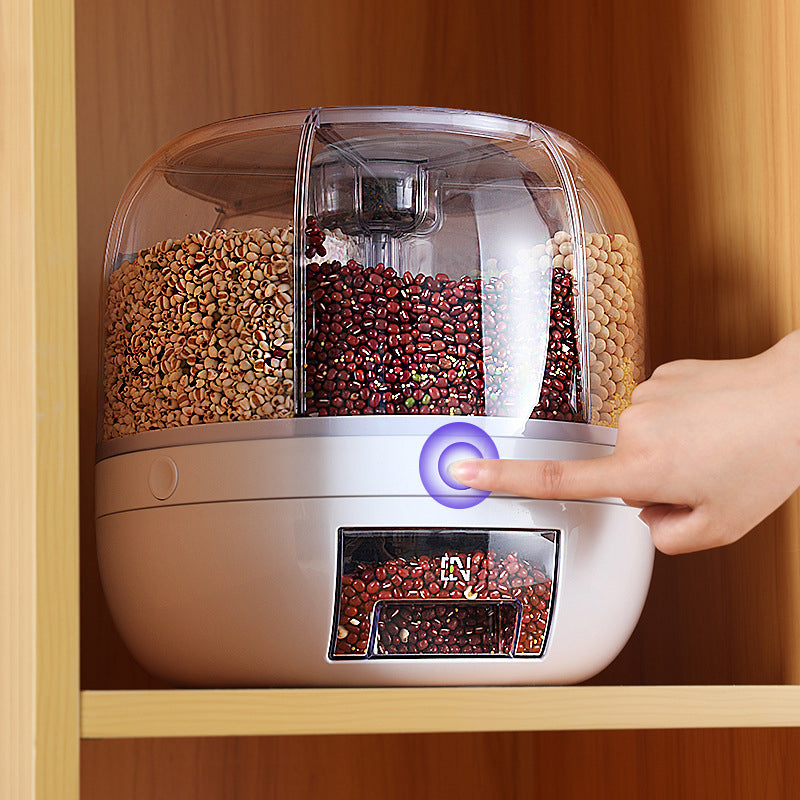 Moisture-Proof Grain Dispenser with lid