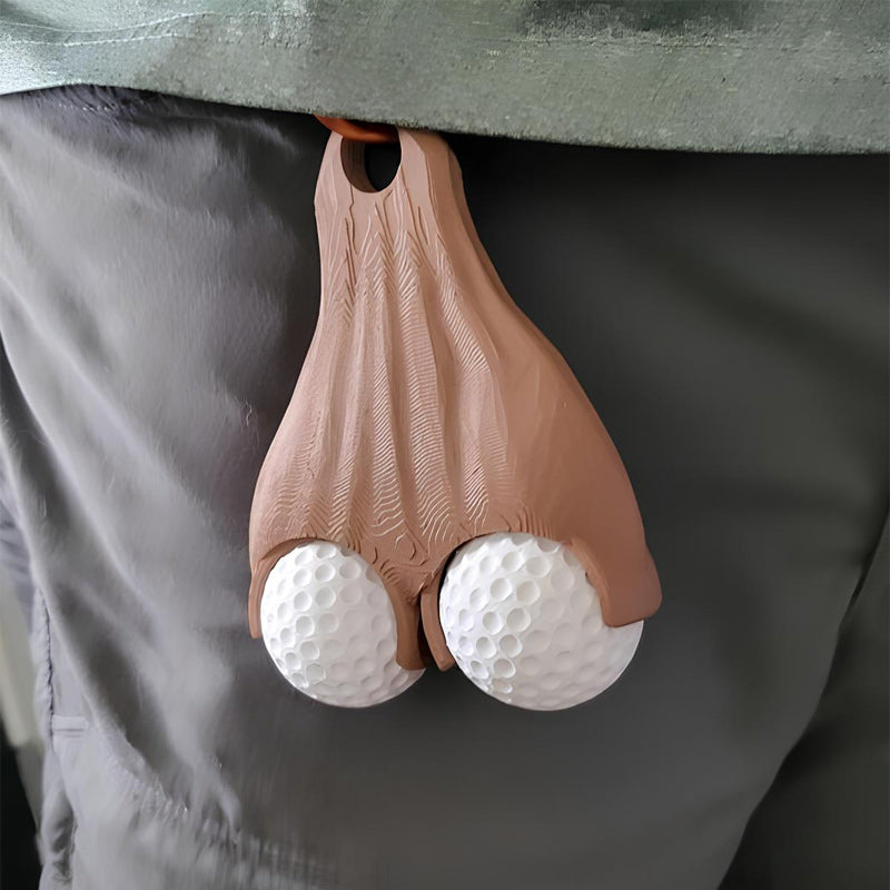 Golf Ball Testicle Sac Holder