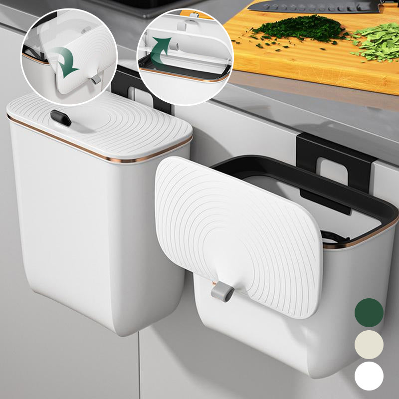 Hanging Waste Recycling Bins Storage Box with Lid