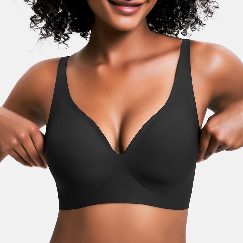 Seamless Wireless Full-Cup Bra
