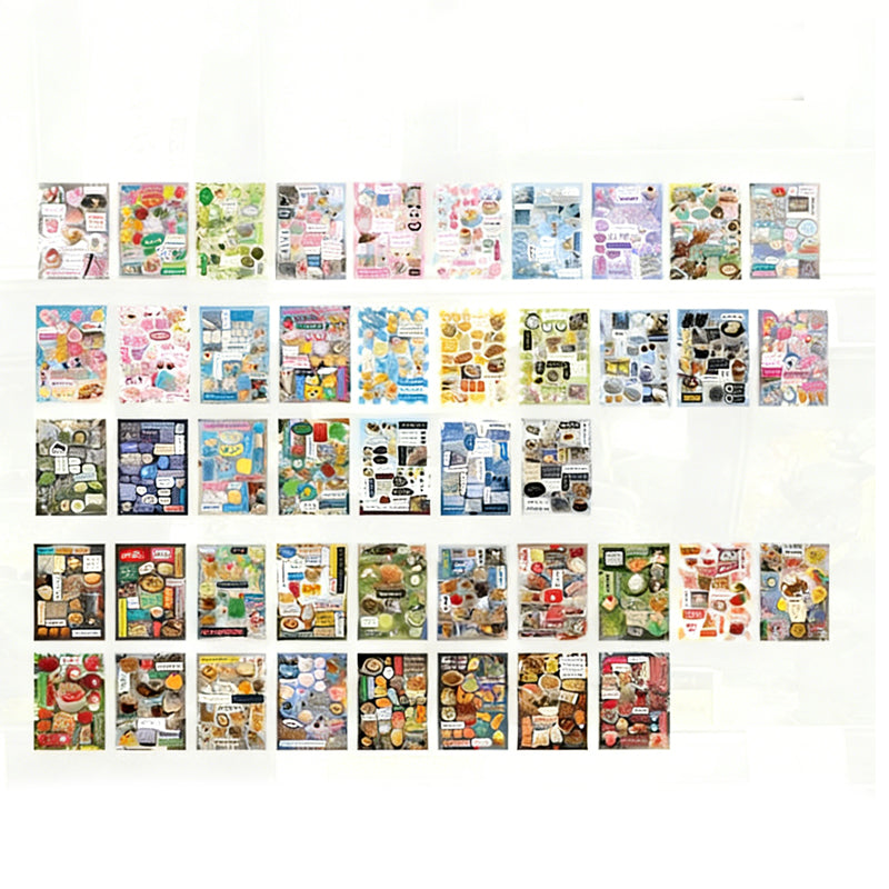 Romantic Memories Vintage Manga & Showa Style Die-cut Sticker Book