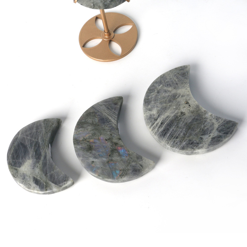 Moon Crystal on Stand