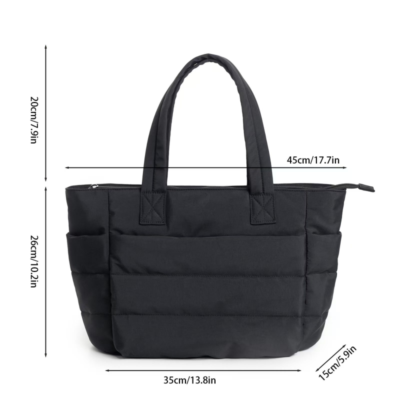 Lightweight Fluffy Laptop Tote Bag