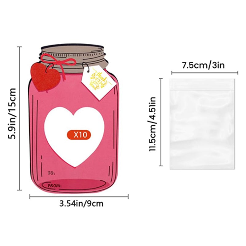 Mason Jar gratulationskort