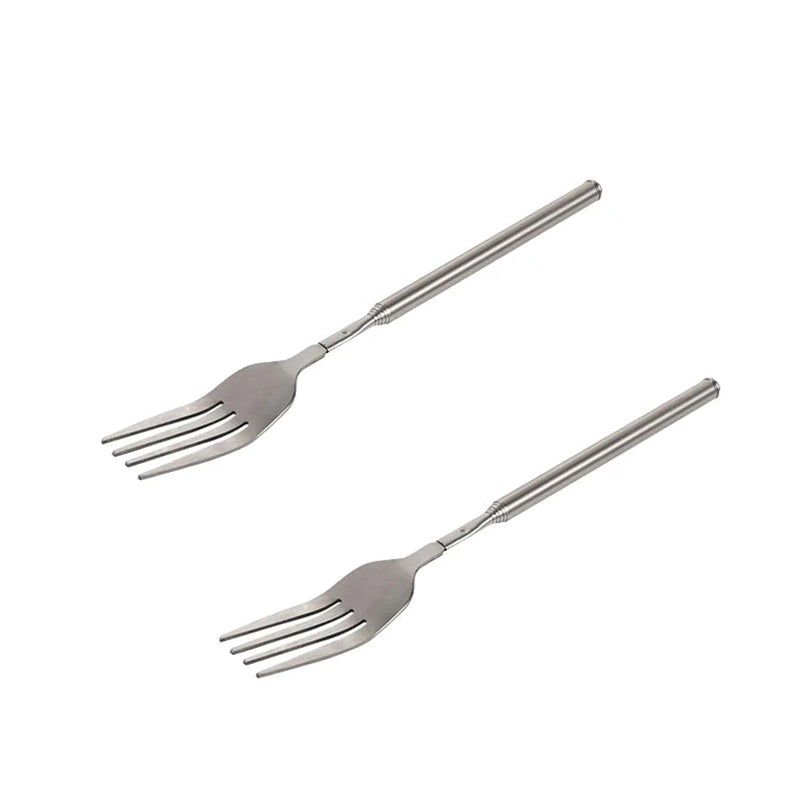 Teleskopgaffel i rostfritt stål