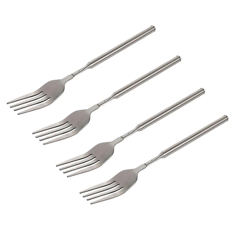 Teleskopgaffel i rostfritt stål