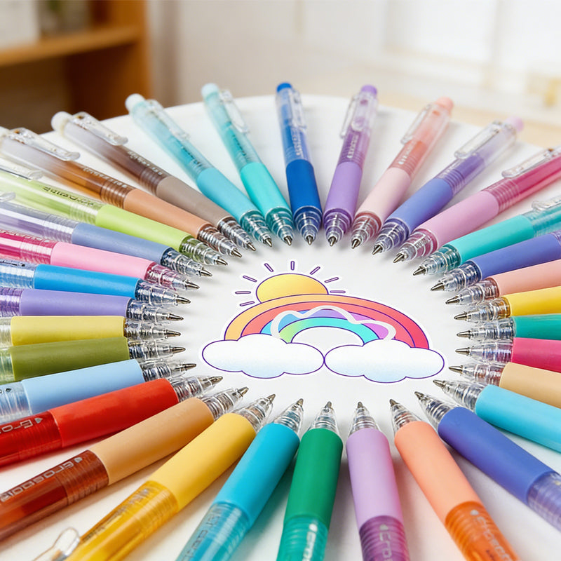 Retractable Erasable Gel Pen Set