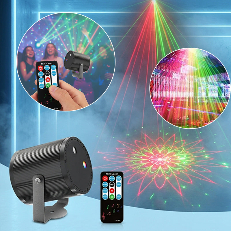 Portable Mini Cylinder Laser Stage Light