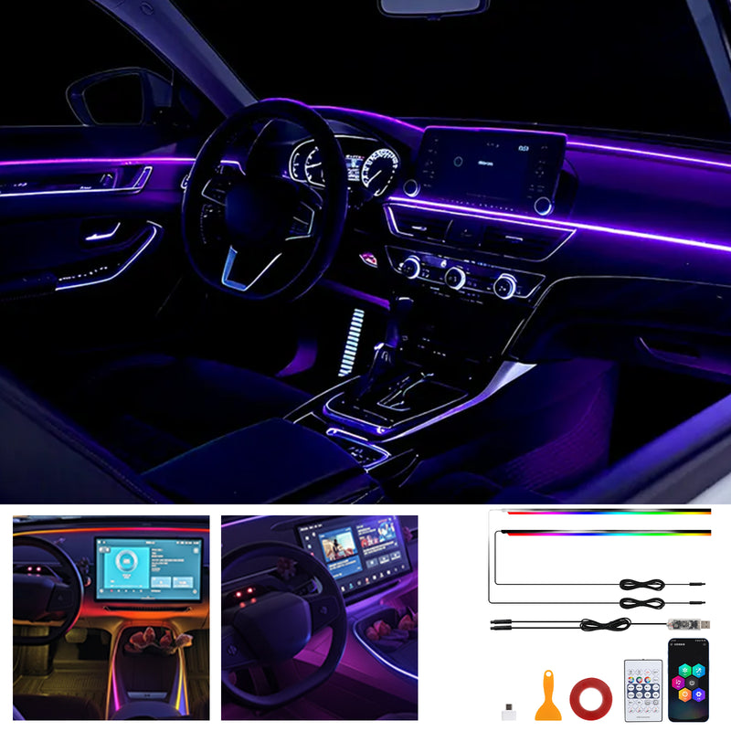 Car Center Console Ambient Light