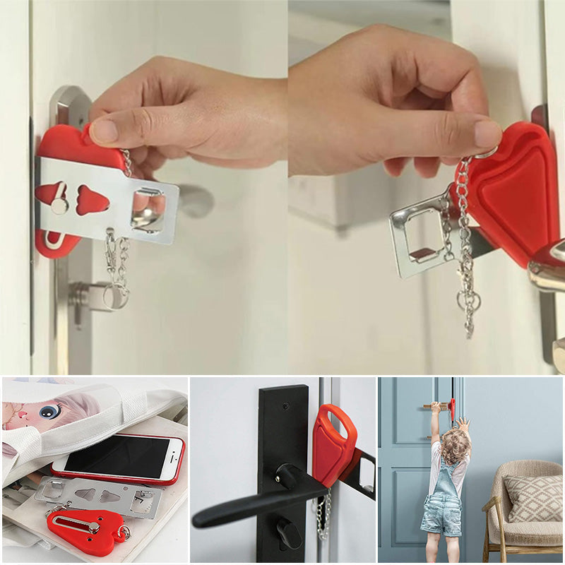 2-in-1 Door Lock for Travel