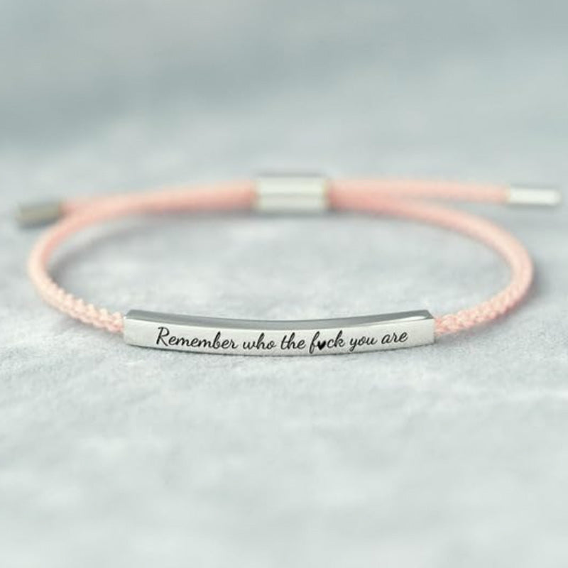 Braided Adjustable Inspire Bracelet