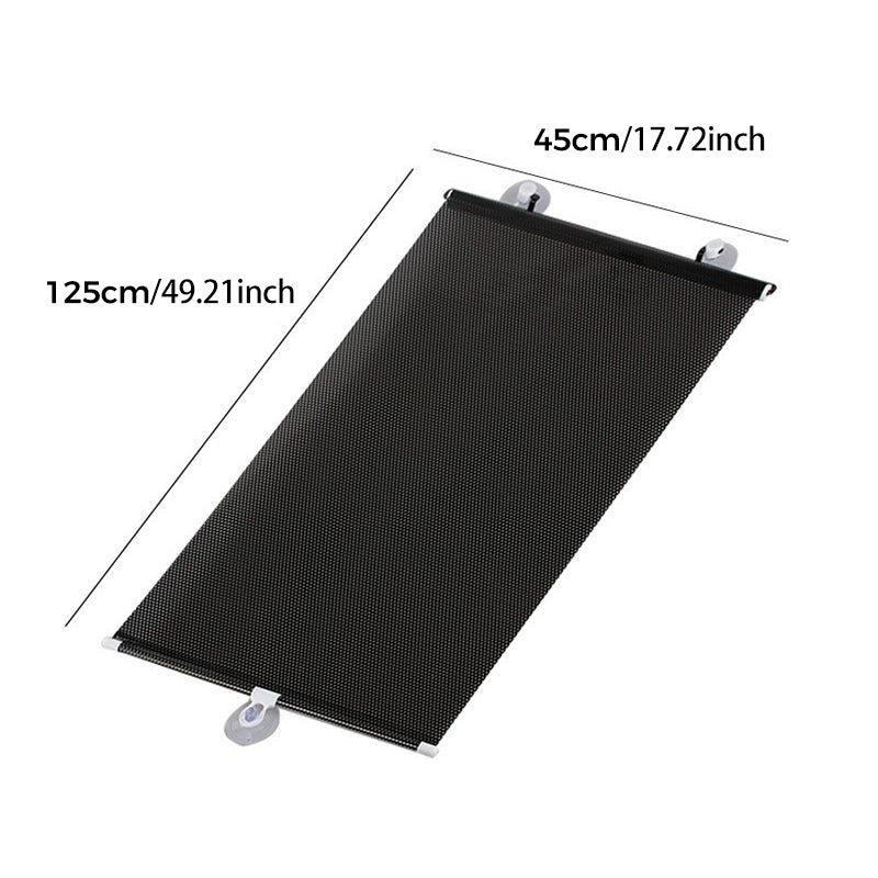 Automatic Retractable Windshield Sun Protection
