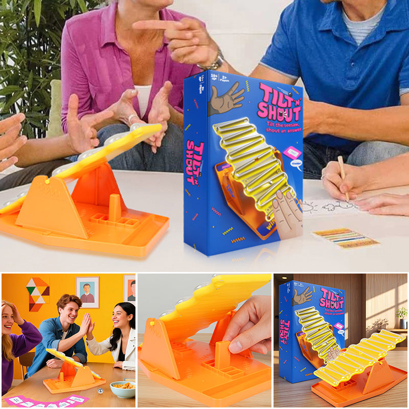 Tilt 'n' Shout: A Fun Family and Party Board Games