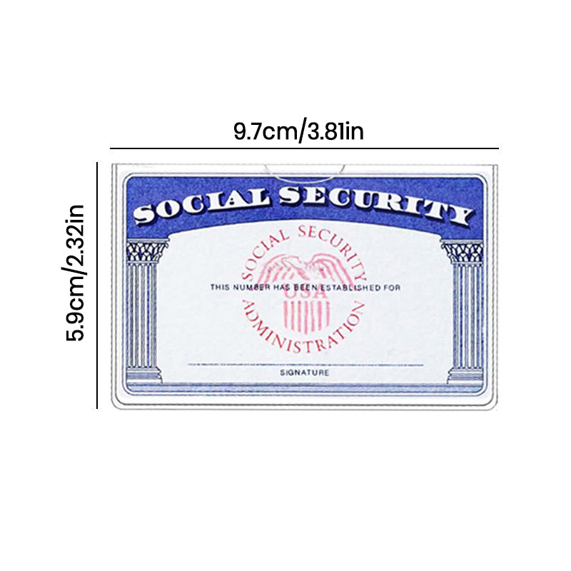 Medicare Card Holder Protector Sleeves