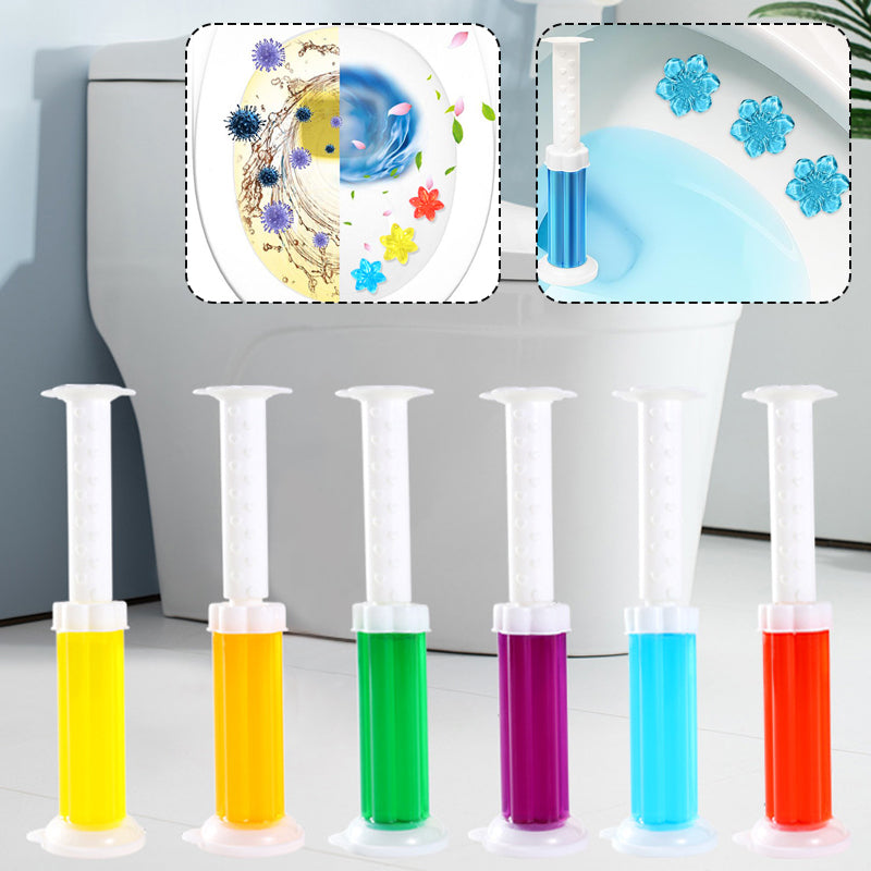 7 PCS Fragrant Flower Toilet Cleaning Gel