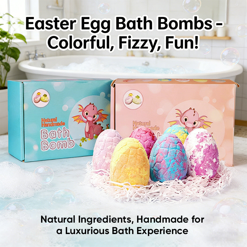Kids Dinosaur Egg Bath Bombs