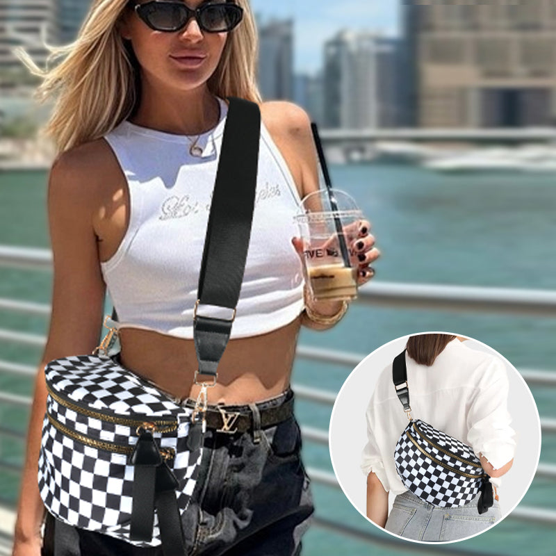 Fashionable and versatile Oxford cloth shell bag