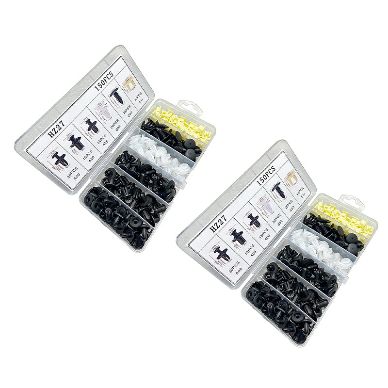 Universal Car Expansion Screw Clips Set (150 PCS)