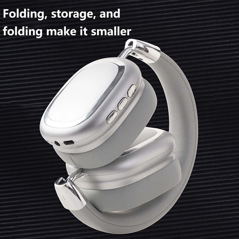 Wireless Headphones with Built-in Microphone