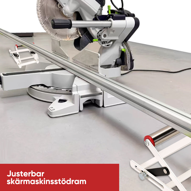 Justerbar stödram för kärleksmaskin