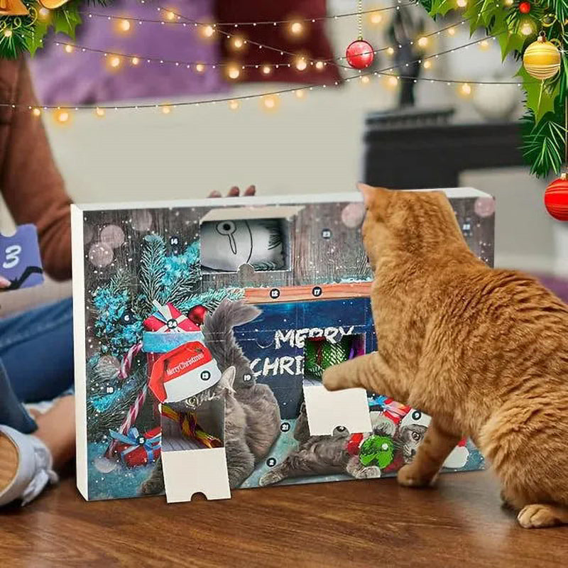 Jul ountdown katt Kalender