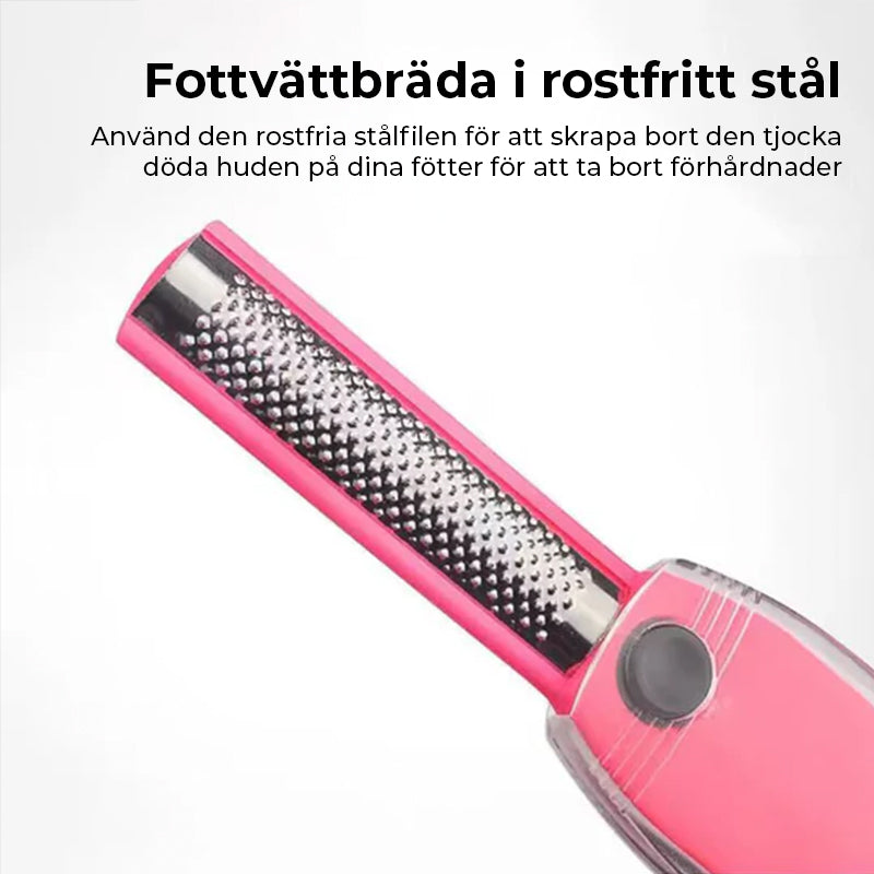 2-i-1 fotvårdsverktyg