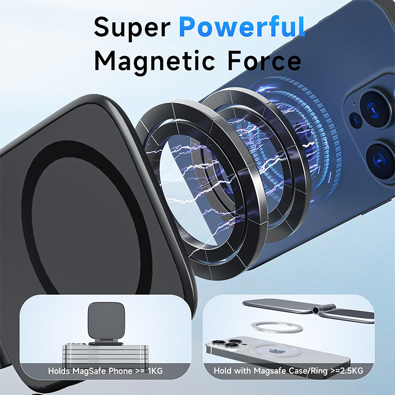 Foldable Magnetic Car Phone Mount