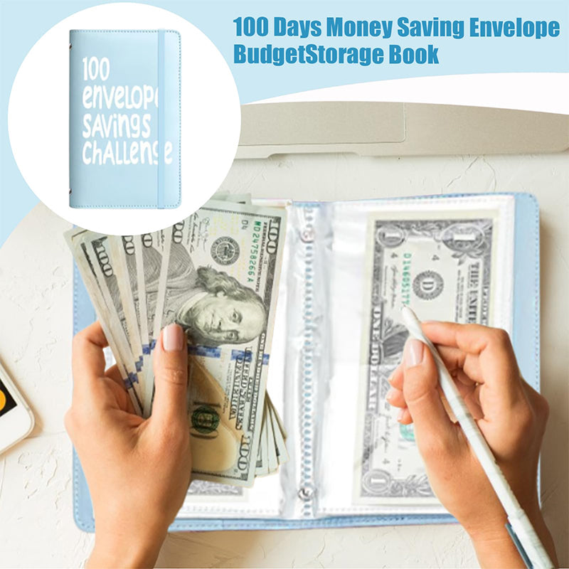 100 Days Money Saving Challenge Binder Set