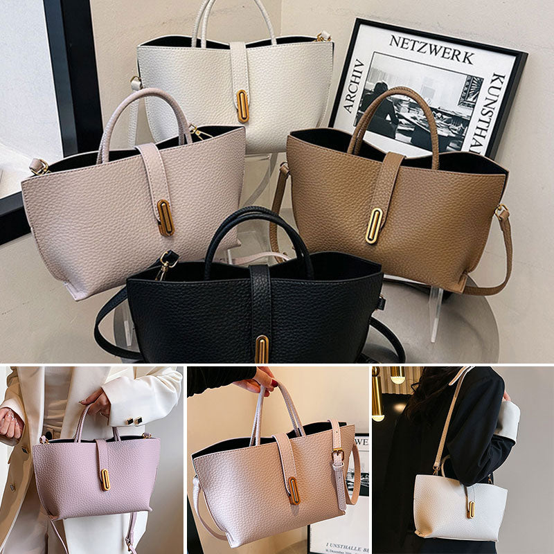Women's Elegant Solid Color Handbag Crossbody Bag