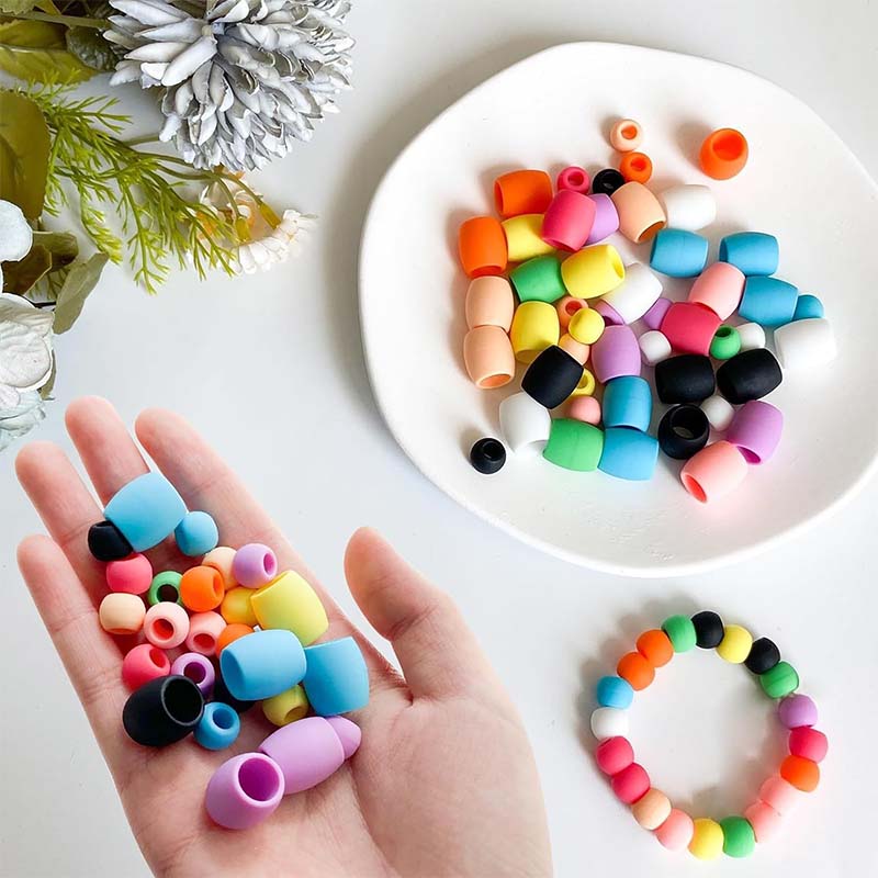 Silicone Hair Beads