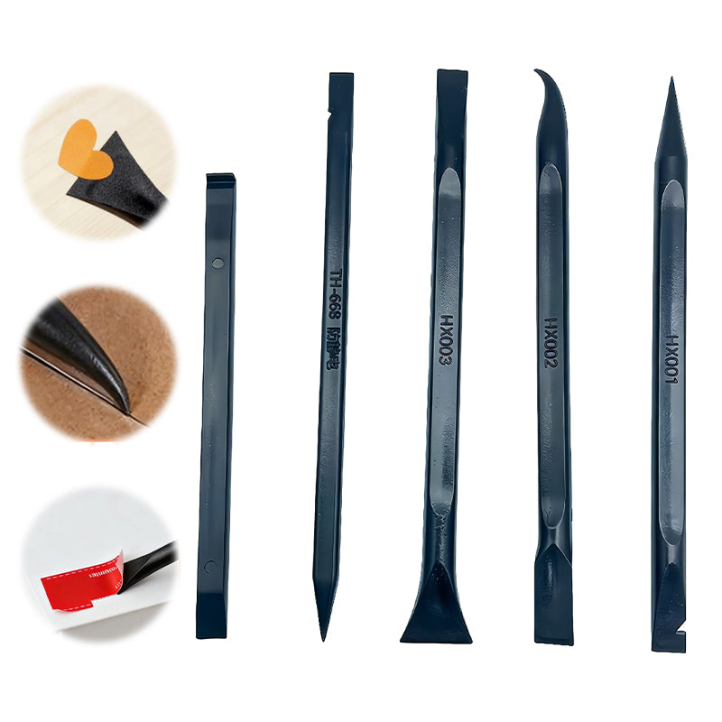 Multi-Purpose Hardened Carbon Fiber Pry Tool Kit