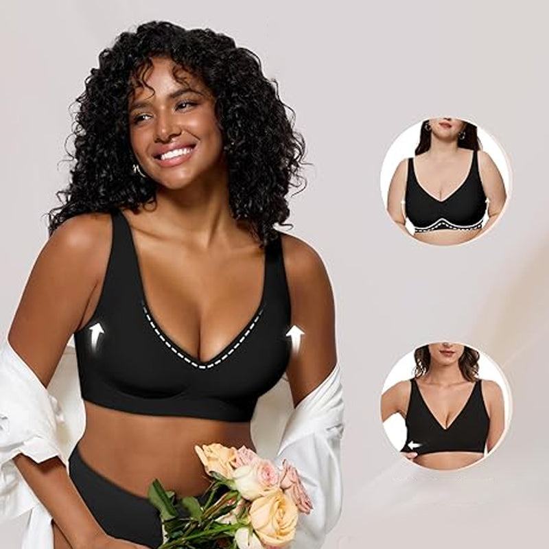 Seamless Wireless Full-Cup Bra
