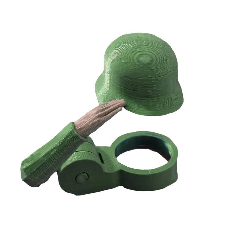 Soldier Salute Beer Bottle Helmet