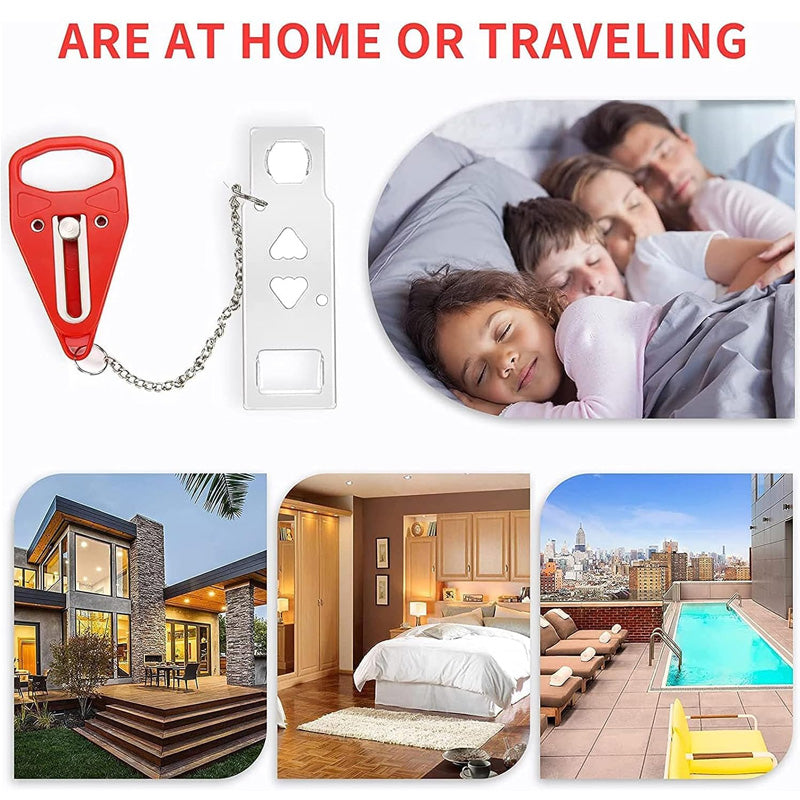 2-in-1 Door Lock for Travel