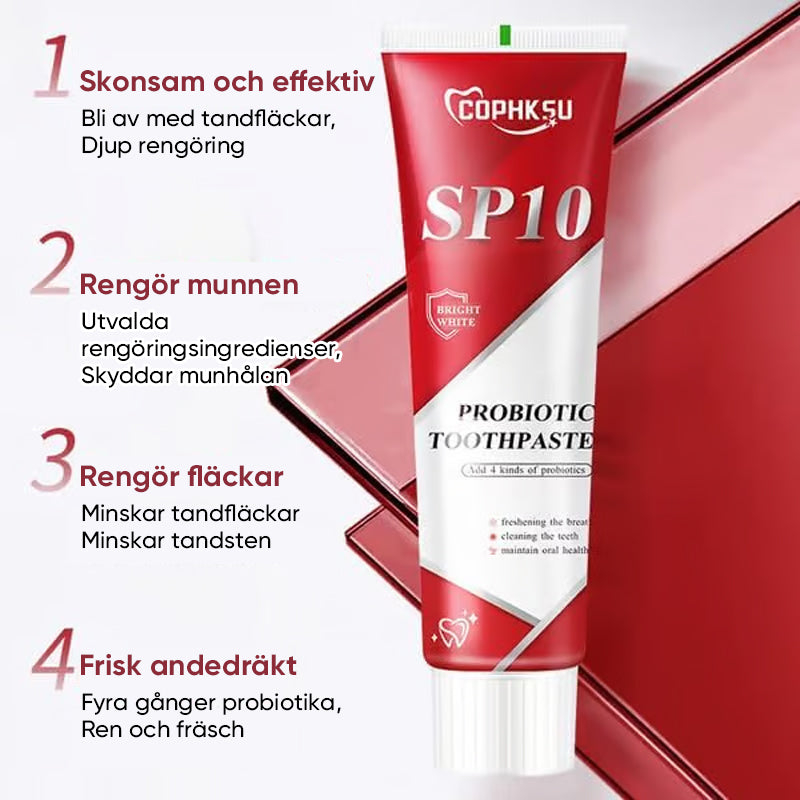 SP10 Probiotisk tandkräm