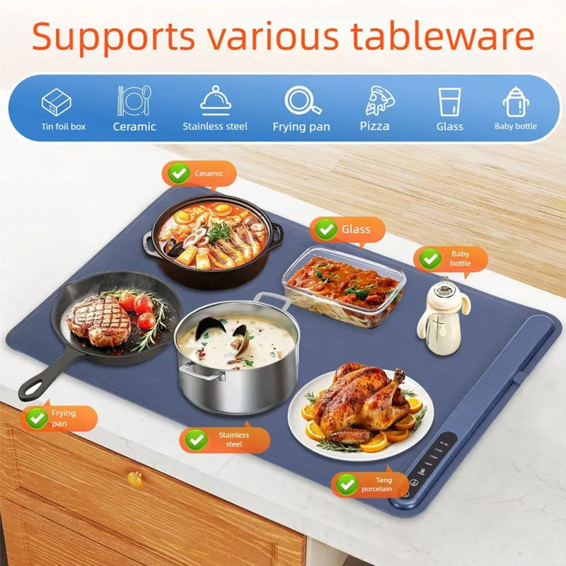 Multifunctional Silicone Food Warming Pad