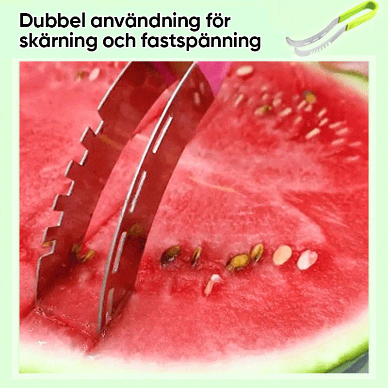 Vattenmelonklämma i rostfritt stål