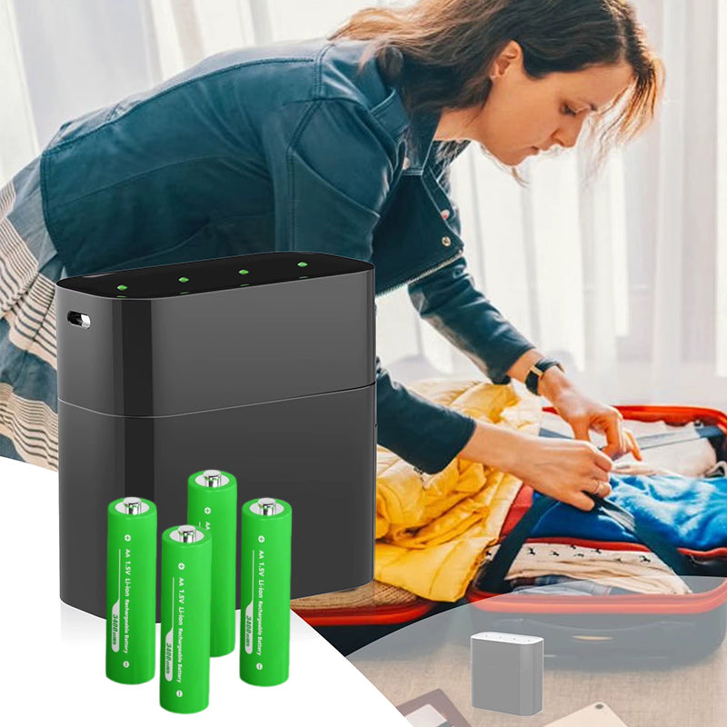 Lithium-ion Battery With Integrated Charging & Storage Box