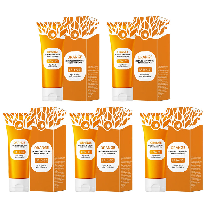 Orange Enzyme Exfoliating Gel 100g – Facial Cleansing Peel