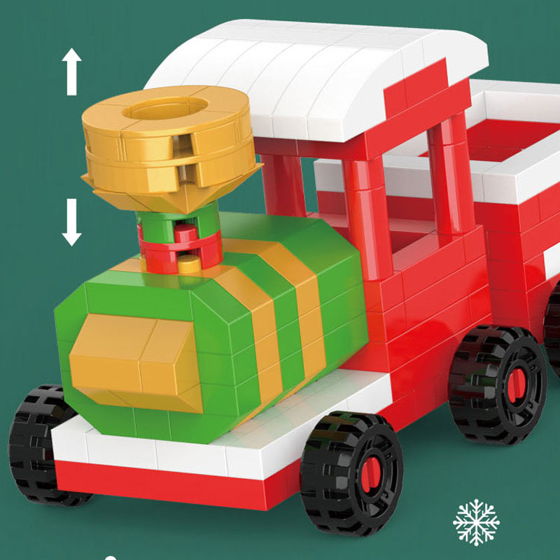 Christmas element building blocks