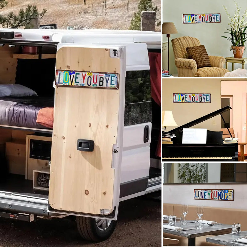 Tinplate decorative metal painting