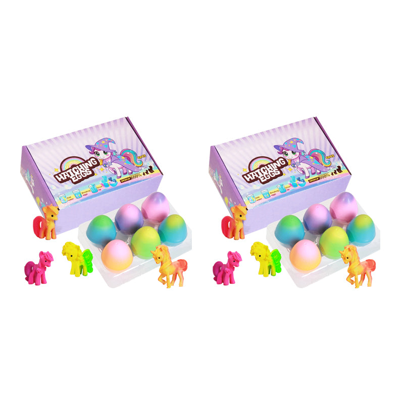 Magical Water-Hatching & Growing Unicorn Surprise Eggs