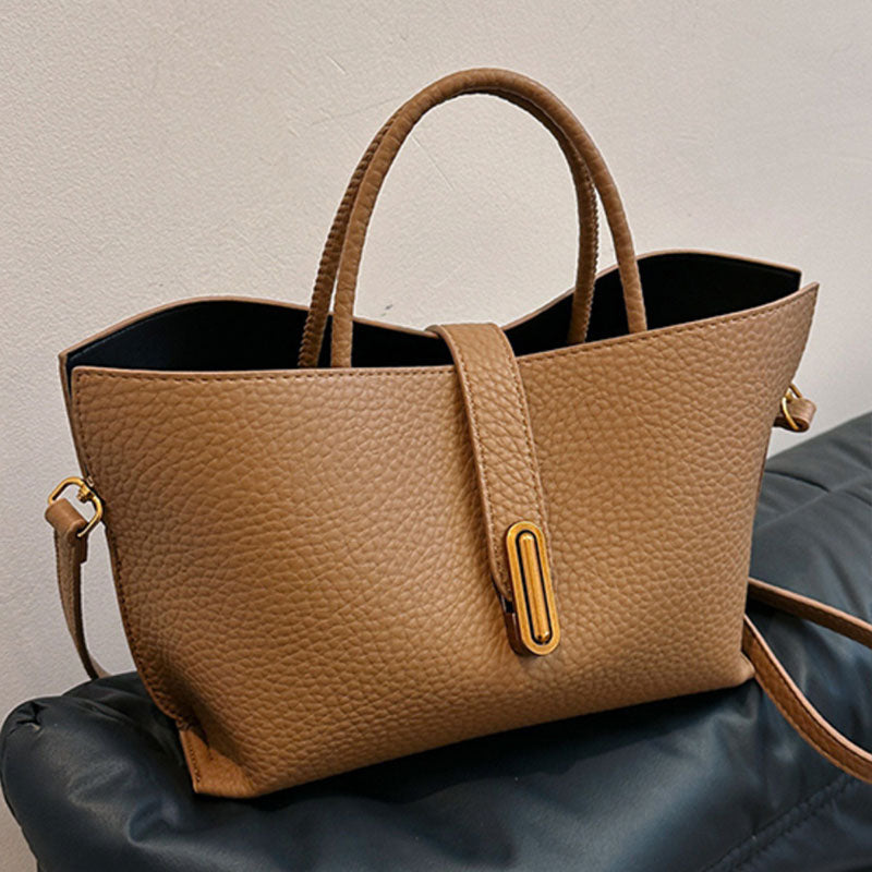 Women's Elegant Solid Color Handbag Crossbody Bag