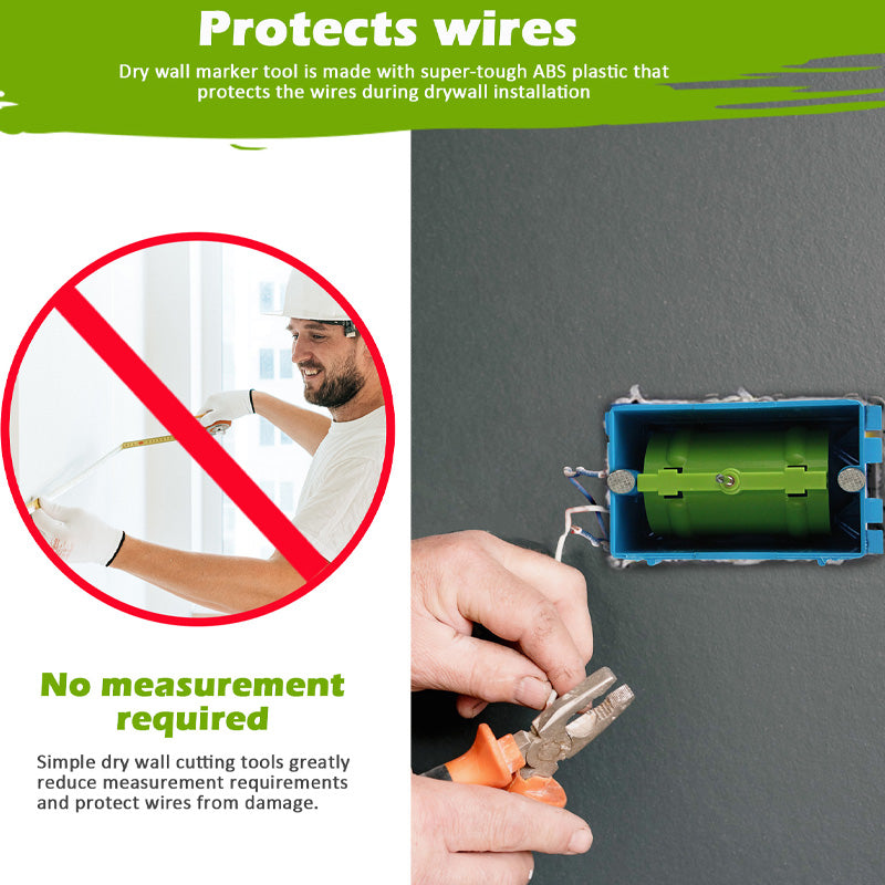 Drywall Outlet Box Marking Locators