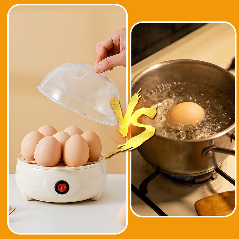 Rapid Electric Egg Cooker & Multi-Purpose Food Steamer