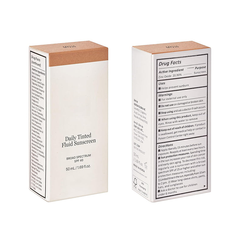 Tinted Daily Sunscreen for Face