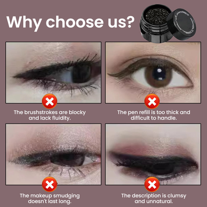 Eyeliner Stamp Set with Silicone Stick