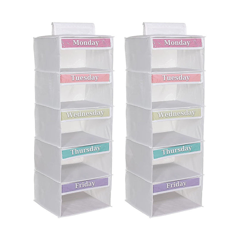 Weekly Clothing Organizer